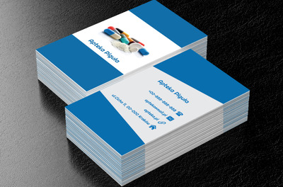 Rozrzucone tabletki, Medycyna, Apteka - Wizytówki Netprint