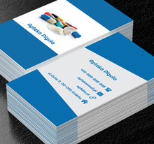 Rozrzucone tabletki, Medycyna, Apteka - Wizytówki Netprint