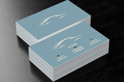 Tunel aerodynamiczny, Motoryzacja, Dealer - Wizytówki Netprint