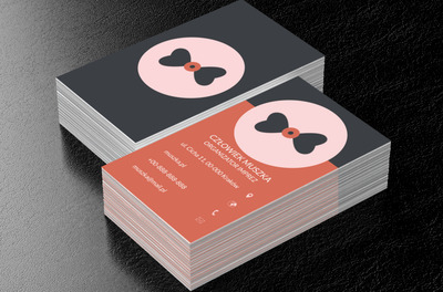 Czarna muszka, Rozrywka, Organizator imprez - Wizytówki Netprint