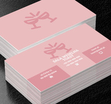 Różowy toast, Rozrywka, Sala weselna - Wizytówki Netprint