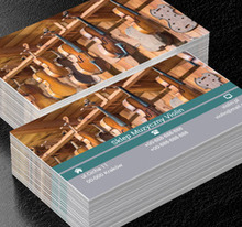 Wiszące skrzypce, Rozrywka, Sklep muzyczny - Wizytówki Netprint