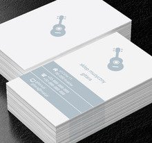 Jasna gitara, Rozrywka, Sklep muzyczny - Wizytówki Netprint