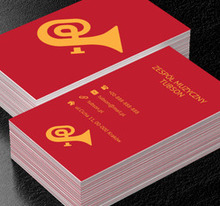 Złota tuba, Rozrywka, Zespół muzyczny - Wizytówki Netprint