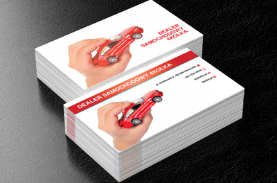 Wspomnienia z dzieciństwa, Motoryzacja, Dealer - Wizytówki Netprint