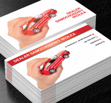 Wspomnienia z dzieciństwa, Motoryzacja, Dealer - Wizytówki Netprint