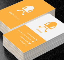 Żółte krzesło, Sprzedaż, Meble - Wizytówki Netprint