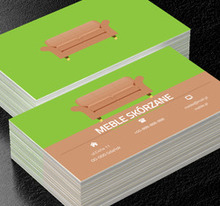 Skórzana sofa, Sprzedaż, Meble - Wizytówki Netprint