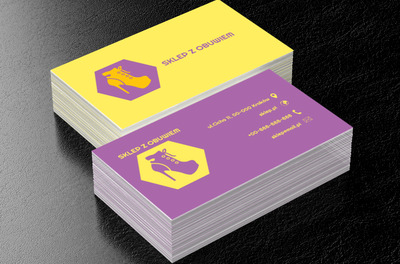 Fioletowe szpilki, Sprzedaż, Obuwie - Wizytówki Netprint