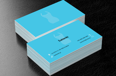 Sukienka na ramiączkach, Sprzedaż, Odzież - Wizytówki Netprint