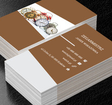 Różne czasomierze, Sprzedaż, Zegarmistrz - Wizytówki Netprint