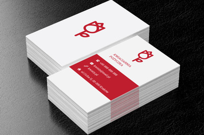 Czerwona róża, Środowisko i Przyroda, Kwiaciarnia - Wizytówki Netprint