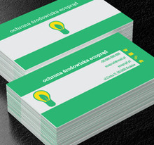 Eko żarówka, Środowisko i Przyroda, Ochrona Środowiska - Wizytówki Netprint