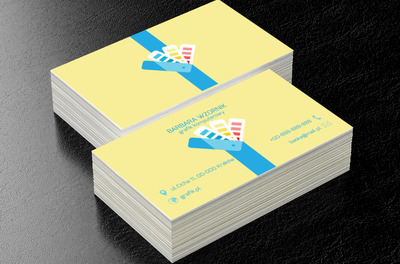 Gama kolorów, Telekomunikacja i Internet, Grafik komputerowy - Wizytówki Netprint