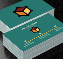 Kolorowy sześcian, Telekomunikacja i Internet, Programista - Wizytówki Netprint