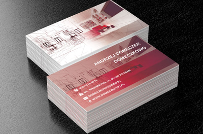 Od koncepcji, po realizacje projektu, Budownictwo, Architektura - Wizytówki Netprint