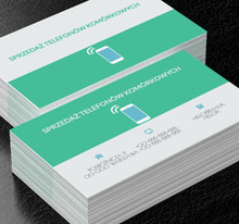 Telefon z wifi, Telekomunikacja i Internet, Telefony komórkowe / Smartfony - Wizytówki Netprint