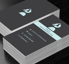 Ludzik z słuchawkami, Telekomunikacja i Internet, Usługi telekomunikacyjne - Wizytówki Netprint