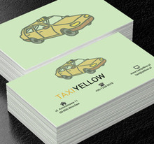 Samochód taxi, Transport, Taxi - Wizytówki Netprint