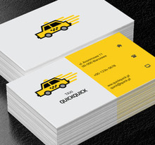 Szybka taksówka, Transport, Taxi - Wizytówki Netprint