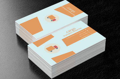 Mała ciężaróweczka, Transport, Transport Towarów - Wizytówki Netprint