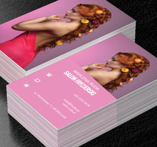 Kwiaty we włosach, Zdrowie i uroda, Salon fryzjerski - Wizytówki Netprint