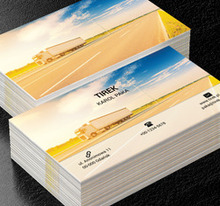 Ciężarówka w trasie, Transport, Transport Towarów - Wizytówki Netprint