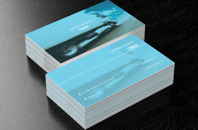 Ciężarówka w ruchu, Transport, Transport Towarów - Wizytówki Netprint