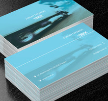 Ciężarówka w ruchu, Transport, Transport Towarów - Wizytówki Netprint