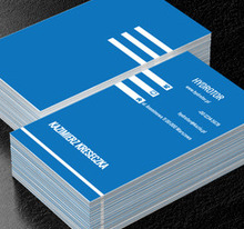 Niebieskie tło, Motywy, Uniwersalne - Wizytówki Netprint