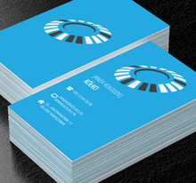 Jasnoniebieskie tło, Motywy, Uniwersalne - Wizytówki Netprint