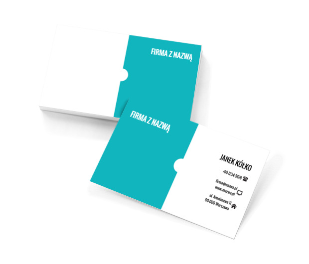 Jak puzzle, Motywy, Uniwersalne - Wizytówki Netprint szablony online