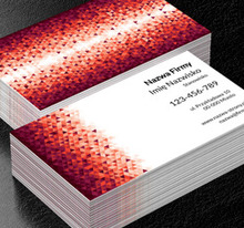 Czerwone mozaikowanie, Motywy, Tła i tekstury - Wizytówki Netprint