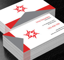 Słońce w ognistej czerwieni, Motywy, Klasyczne - Wizytówki Netprint