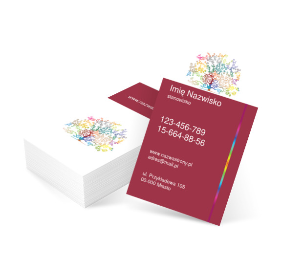 Z naturą za pan brat, Środowisko i Przyroda, Architektura krajobrazu - Wizytówki Netprint szablony online