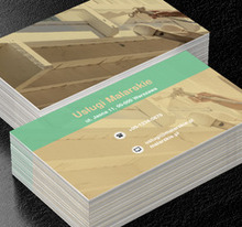 Profesjonalny malarz, Budownictwo, Usługi malarskie - Wizytówki Netprint