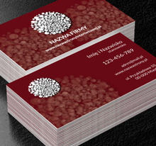 Fortuna kołem się toczy, Motywy, Abstrakcja - Wizytówki Netprint