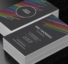 Pobawmy się w kolory, Telekomunikacja i Internet, Grafik komputerowy - Wizytówki Netprint