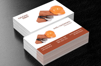 Budowlaniec z pomysłem, Sprzedaż, Materiały budowlane - Wizytówki Netprint