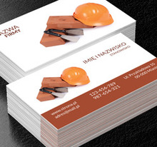 Budowlaniec z pomysłem, Sprzedaż, Materiały budowlane - Wizytówki Netprint