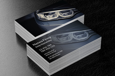 Czas odpalić silniki!, Transport, Wypożyczalnia samochodów - Wizytówki Netprint