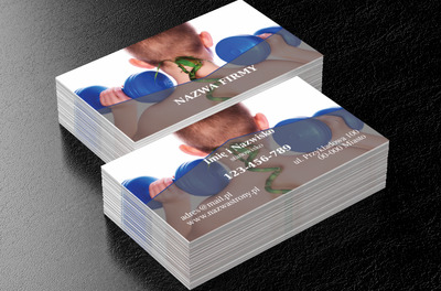 Bo we mnie jest siła, spokój i power!, Medycyna, Fizjoterapia - Wizytówki Netprint