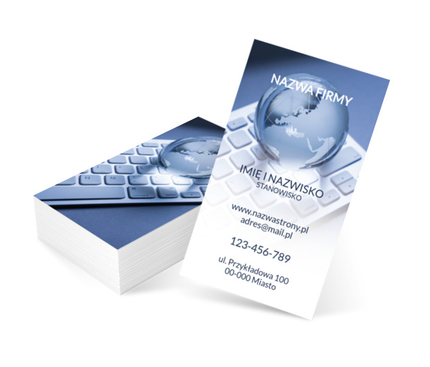 Twój świat jest Naszym światem!, Turystyka, Agencja turystyczna - Wizytówki Netprint szablony online