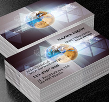 Obieżyświat – być dla świata to moja dewiza , Turystyka, Biuro podróży - Wizytówki Netprint