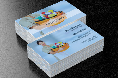 Porządek musi być !!!, Usługi domowe, Firma sprzątająca - Wizytówki Netprint