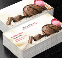 Słodkości, pyszności – delicje dla Ciebie i dla mnie., Gastronomia, Cukiernia - Wizytówki Netprint