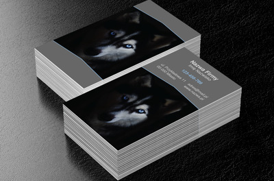 Wilczy apetyt na sukces, Motywy, Zwierzęta - Wizytówki Netprint