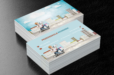 Wielkomiejskie przedszkole, Edukacja, Przedszkole - Wizytówki Netprint