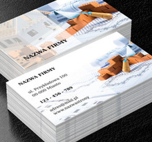 Cegiełka do Twojego sukcesu , Budownictwo, Skład budowlany - Wizytówki Netprint