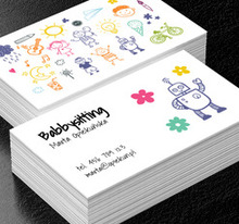 W kolorach dziecięcego świata , Edukacja, Przedszkole - Wizytówki Netprint